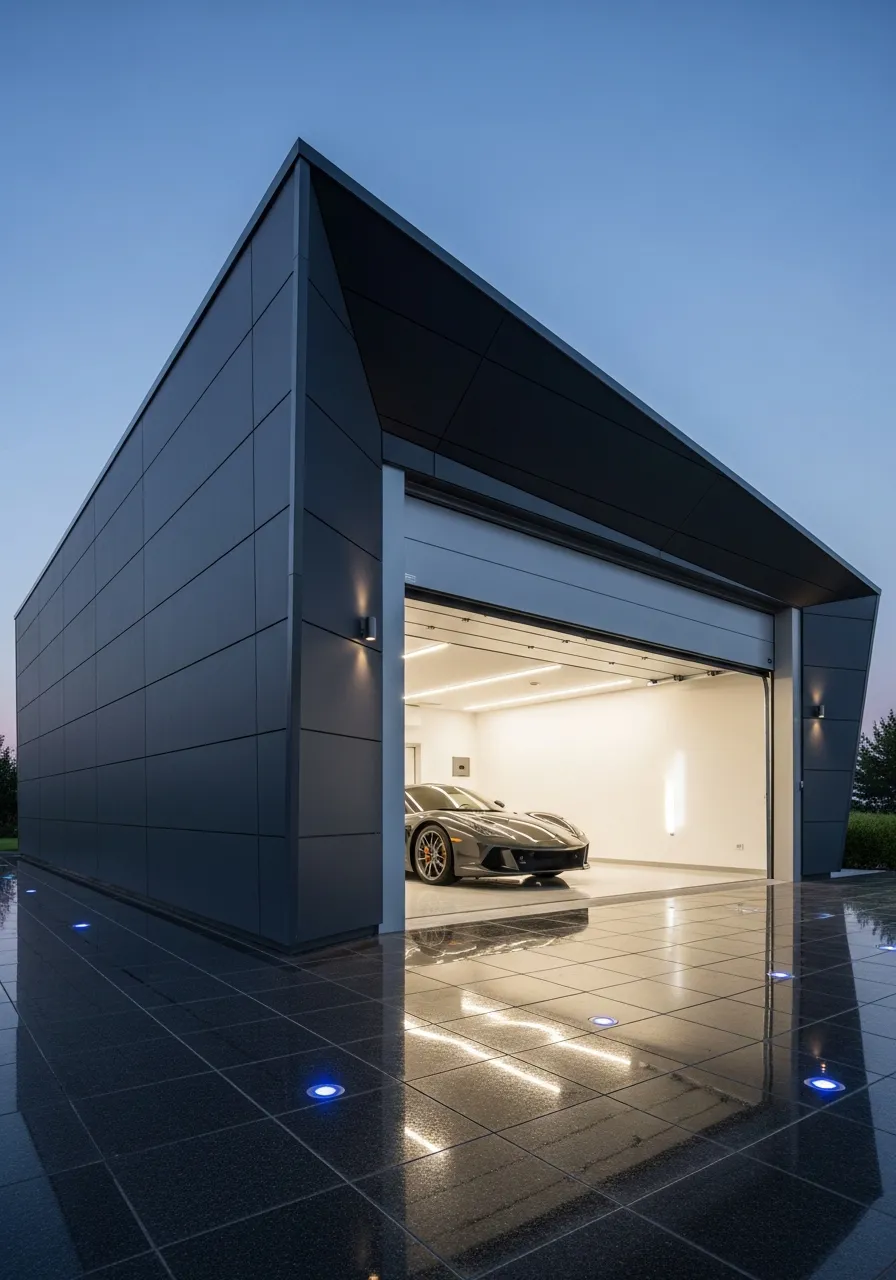 F-22  Model Villa Garajı