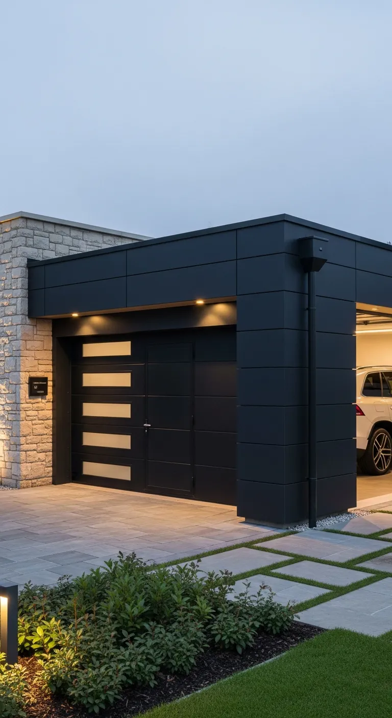 A-22 Heritage Modern Villa Garajı