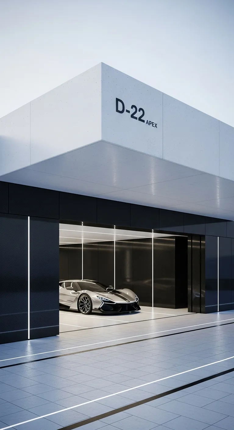 D-22 Apex Fütüristik Garaj
