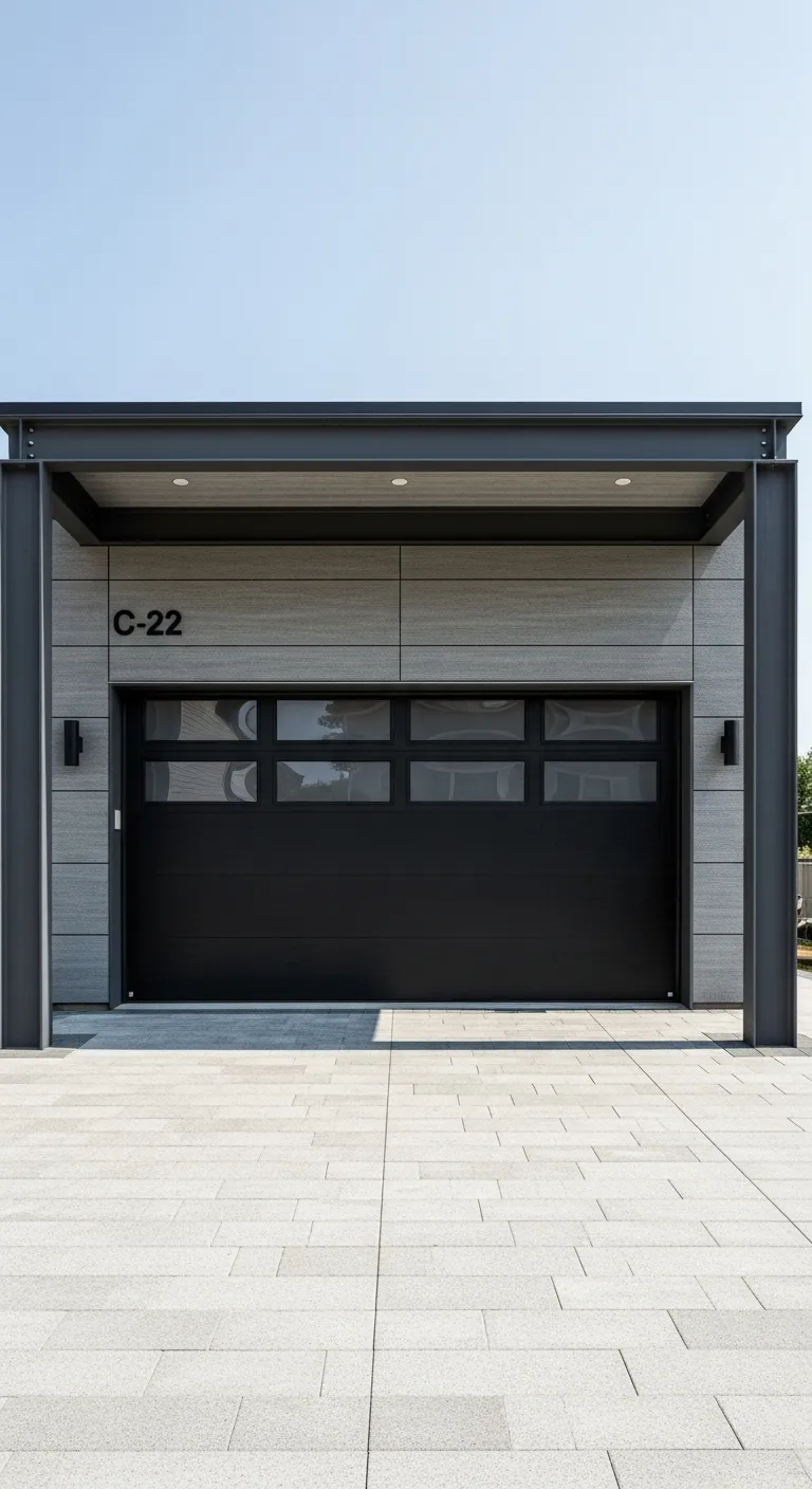 C-22 Steel-Core Endüstriyel Villa Garajı